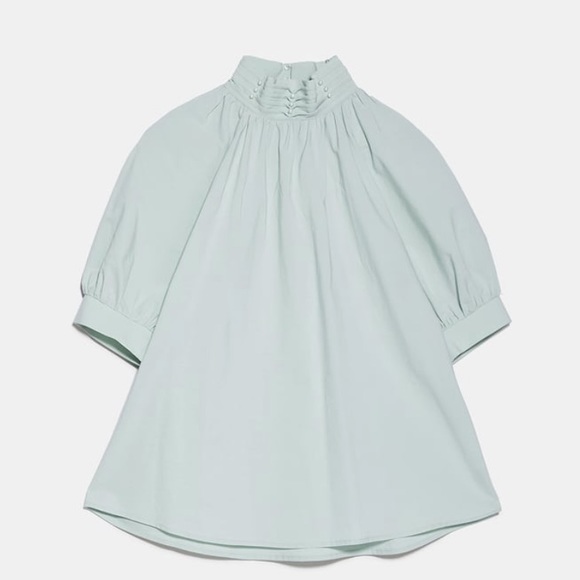 Zara pearl poplin blouse - Picture 4 of 4